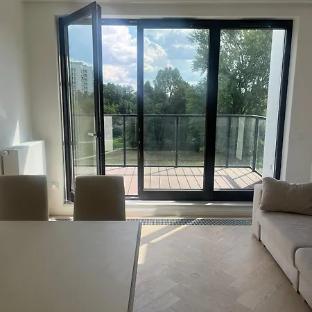 Luksusowy W Parku Skaryszewskim Z Widokiem Na Centrum Warszawy Apartment Warsaw